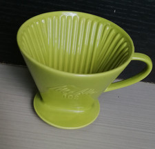 Melitta Filter grün Melitta 102 KL-4 Einloch Kaffeefilter Pistazie Porzellan