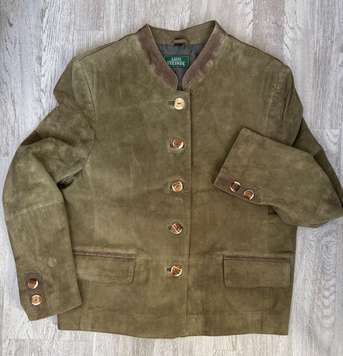 Damen lederjacke trachtenstil - lederjacke,