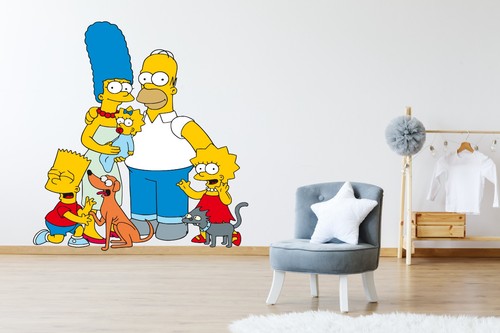 Die simpsons wandsticker - die,