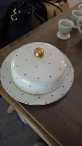 Vintage butterdose deckel dose - vintage,