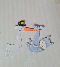 1 x Stanzteile "Baby" Kartenaufleger Kartenschmuck Scrapbooking Basteln