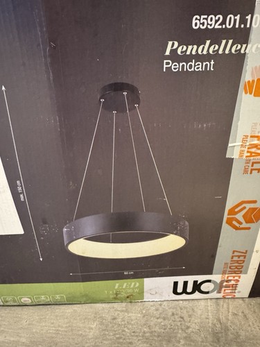Wofi pure led pendelleuchte - pure, 60