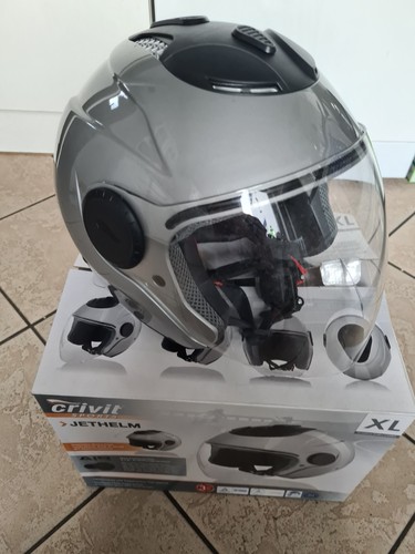 Helm motorrad crivit jethelm - crivit,