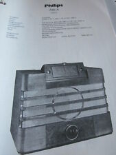 Schaltplan N Radio Philips 796 A, 1936