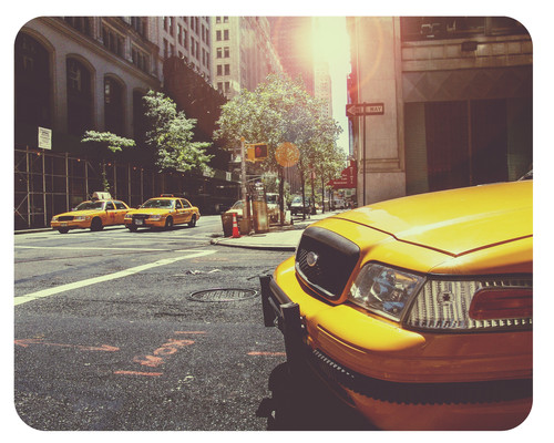 Mousepad new york taxi 24x19 - york,