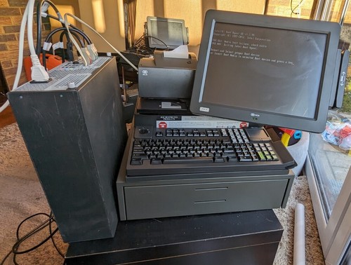 Ncr pos set 80xr - ncr, display