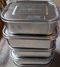 5xBrotdose Edelstahl Essen