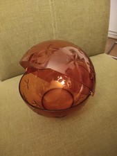 tupperware Kugel Eleganzia bonboniere retro 70er Jahre Sternenmuster