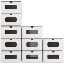 10/20X Schuhboxen Braun/Weiß