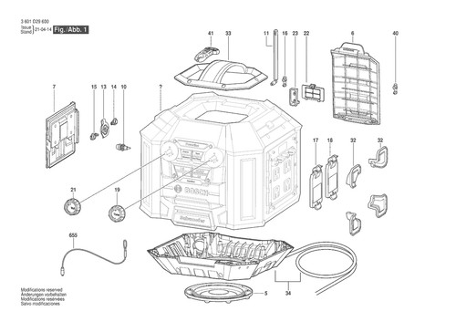 Bosch gml original - gml, 50