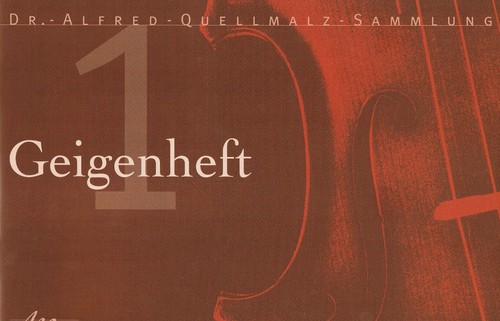 Noten geige quellmalz tirol - geige,
