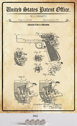 Blechschild 20x30 patent - 20x30,