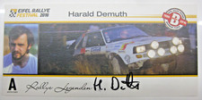Rallye autogrammkarte harald - rallye,