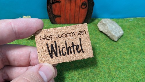 Wichtel fußmatte miniatur - fußmatte,