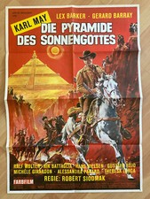 Filmposter * Kinoplakat * A1* Die Pyramide des Sonnengottes * Karl May * EA 1965