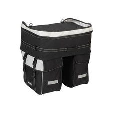 XLC Dreifach Universal Fahrrad Packtasche für Gepäckträger BA-S68 ca. 58L