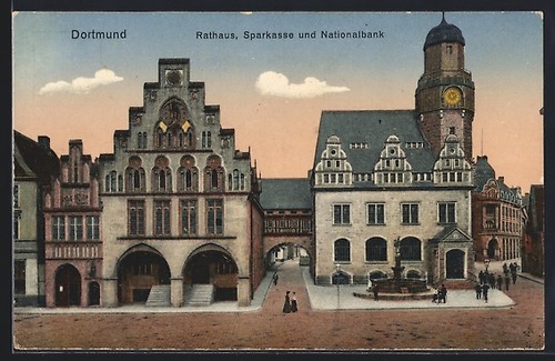 Dortmund rathaus sparkasse - rathaus,,