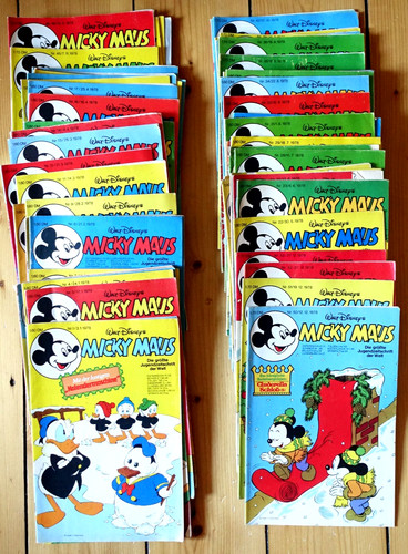 Micky maus comic - micky, hefte