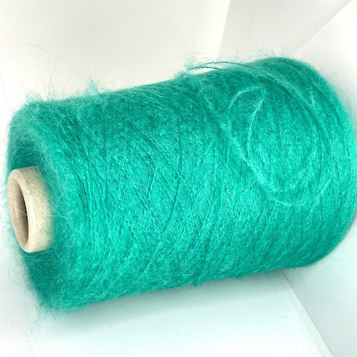 Electric green kid - kid, mohair
