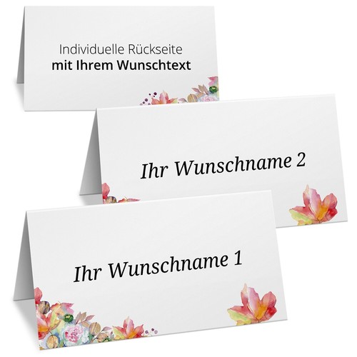 Tischkarten hochzeit - 10,