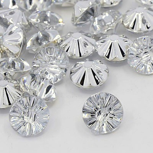 Weiss klar acryl strass - /,