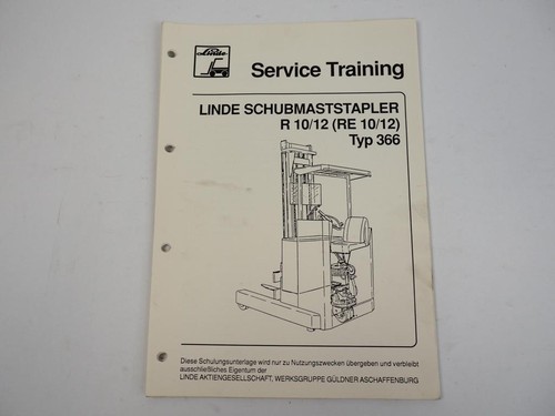 Linde re10 re12 typ 366 - linde,