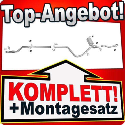 Auspuff für opel astra 0 - für,