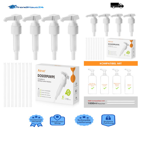 Aieve 4er set dosierpumpe - 4er, 1l