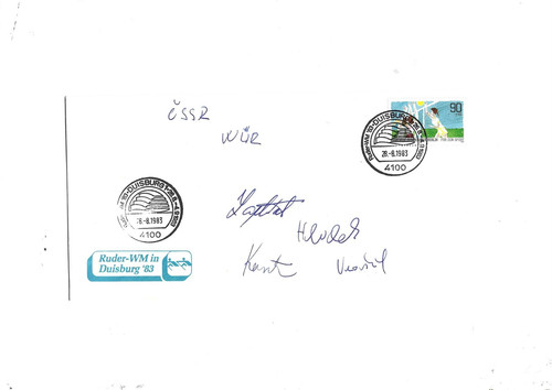Rudern tschechien 1983 - rudern,