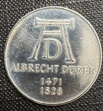 5 DM Silbermünze - Geburtstag von Albrecht Dürer - 1971 - Prägestätte "D"