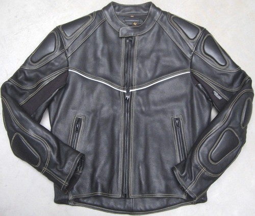 Motorradlederjacke 42 - gr,