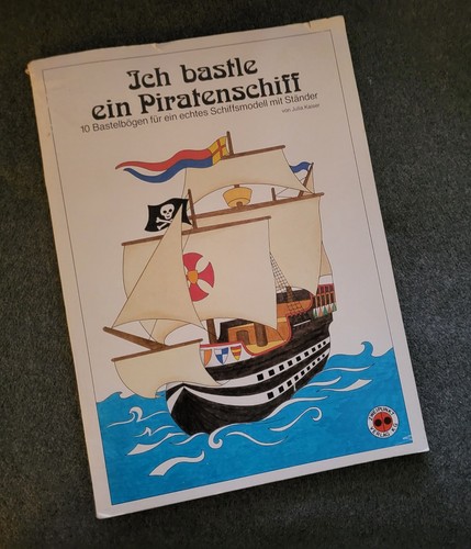 Piratenschiff bastelbögen - piratenschiff,