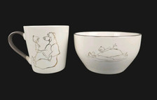 Butlers Disney Geschirr Set - Tasse & Schüssel - Dschungelbuch Balu & Mowgli