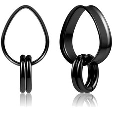 Ohr Flesh Tunnel, Edelstahl