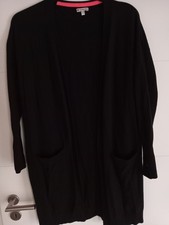 Long Cardigan schwarz Gr. 36 von Street One