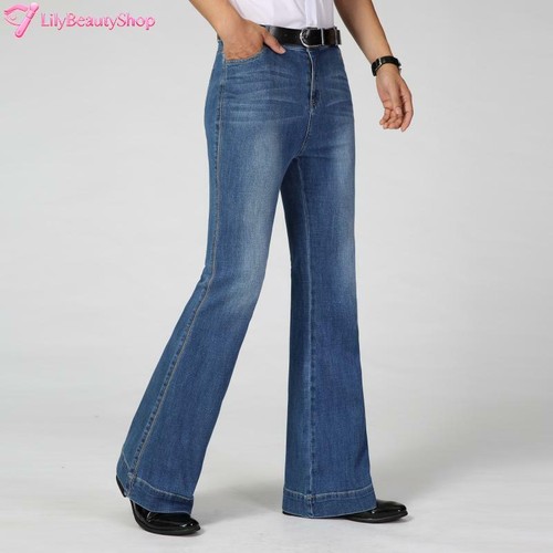Mens bell bottom jeans flared - mens,
