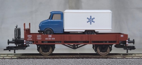 Fleischmann niederbordwagen - fleischmann, h