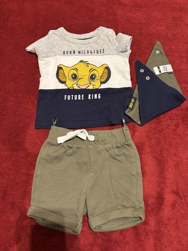 Kurzes set disney baby - kurzes, simba