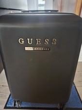 GUESS KOFFER SCHWARZ GOLD 60cm Hartschale