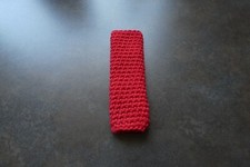 4x Felgenschoner / Felgenschutz für Uebler i21 / i31 / X21 / X31 Baumwolle rot