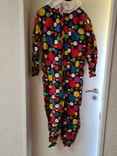 Karnevalskostüm Clown Größe M mit zwei verschiedene Mützen!