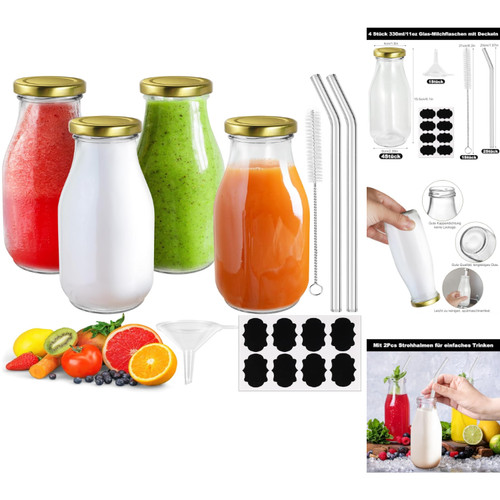 Stück glasflaschen 330ml - stück,