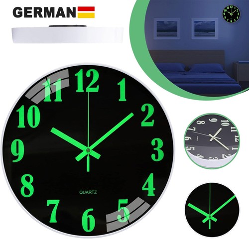 30cm leuchtende wanduhr - 30cm,