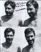 VIC ARMSTRONG signed Autogramm 20x25cm INDIANA JONES in Person autograph COA