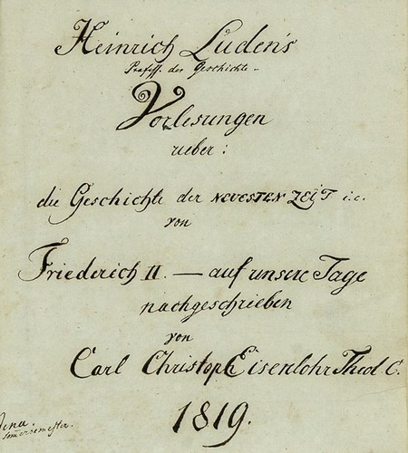 1819 heinrich luden - 1819,