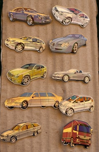 10x mercedes benz pin - mercedes,