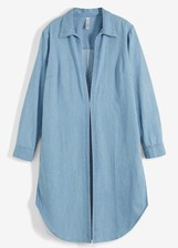 Neu Longbluse mit Stickerei