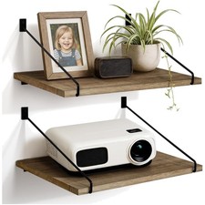 Wandregal Holz 30cm tief