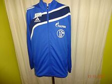 FC Schalke 04 Adidas Spieler Freizeit- Trainingsanzugs Jacke "GAZPROM" Gr.M