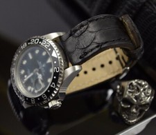 Uhrenarmband schwarz echt - uhrenarmband,